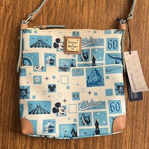 Dooney and Bourke Disneyland 60th Diamond Anniversary Crossbody RARE